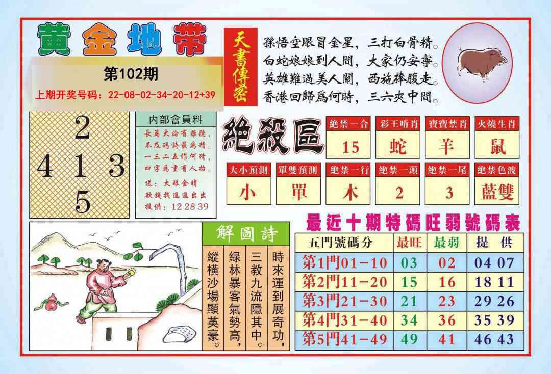 102期黄金地带[图]